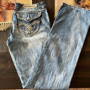 Women’s Rock Revival Jeans. 28 waist 35 inseam.